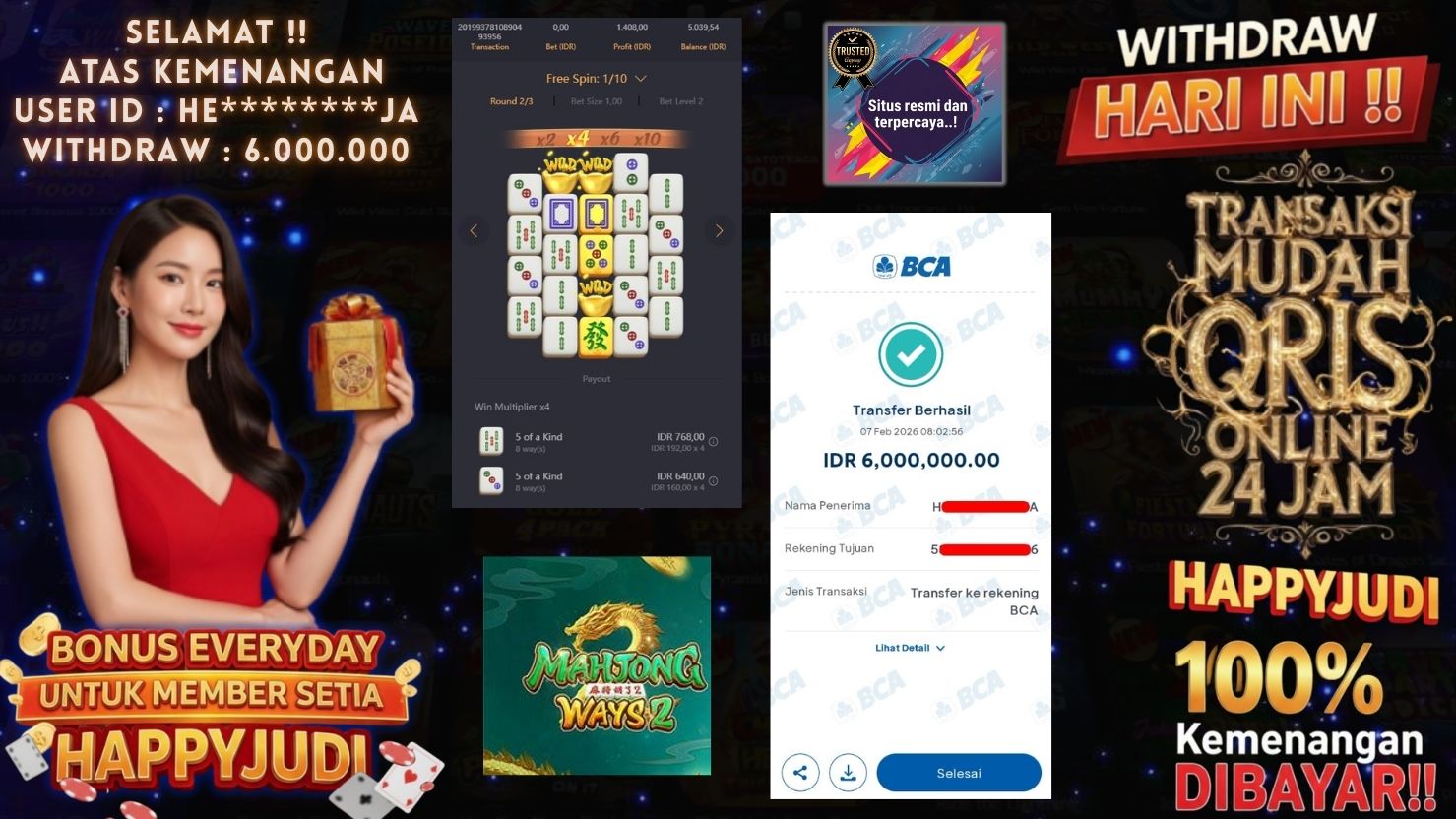 HAPPYJUDI JACKPOT SLOT MAHJONG WAYS 2